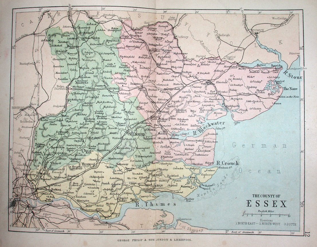 Parliamentary Divisions of Essex